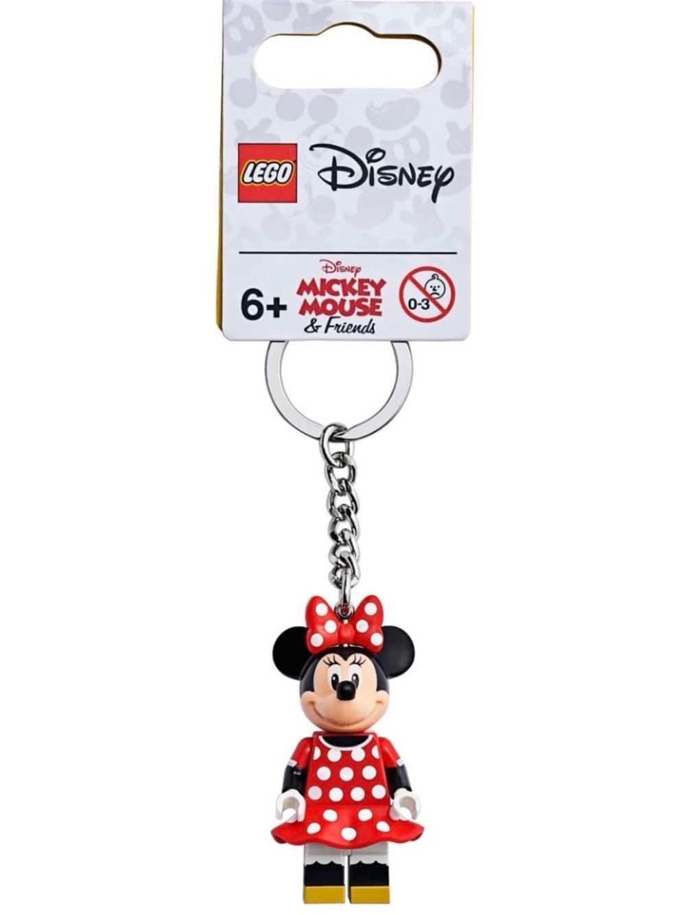 LEGO Disney Minnie Mouse Keychain